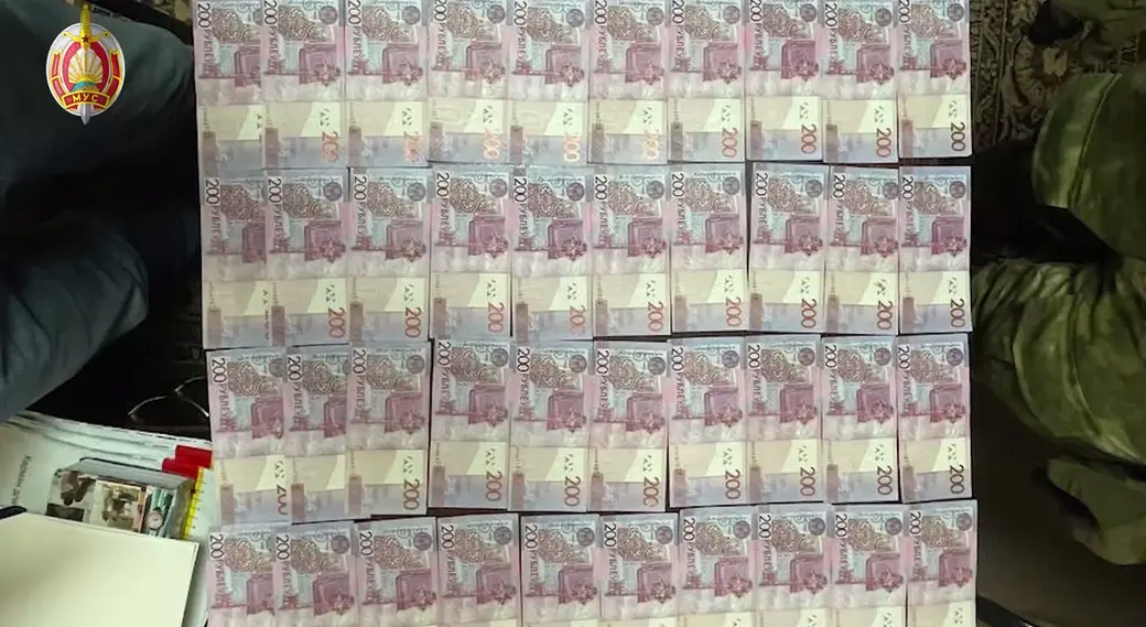 В Беларуси за организацию договорных матчей задержано 19 букмекеров. Фото: скан с видео МВД РБ