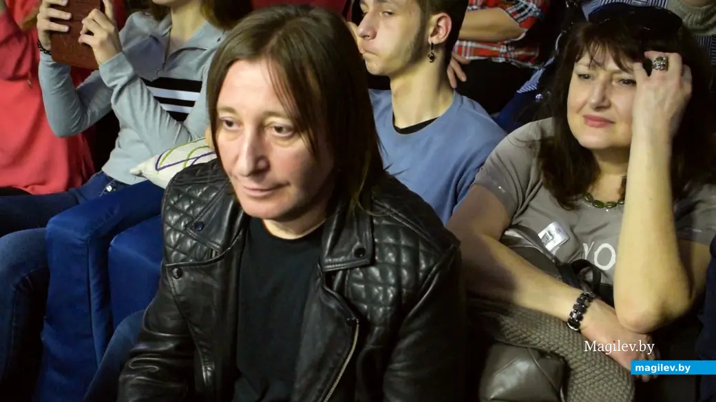 Бобруйск, 2019 г. Ольга Петрыкина и Шура Би-2 на вечере каверов «БИ-2». Фото Дениса Носова