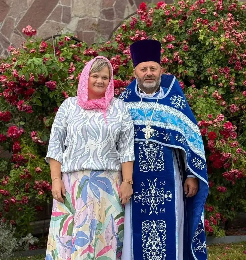 Бобруйск, 2025 год. Отец Иоанн с матушкой Аллой Ивановной.