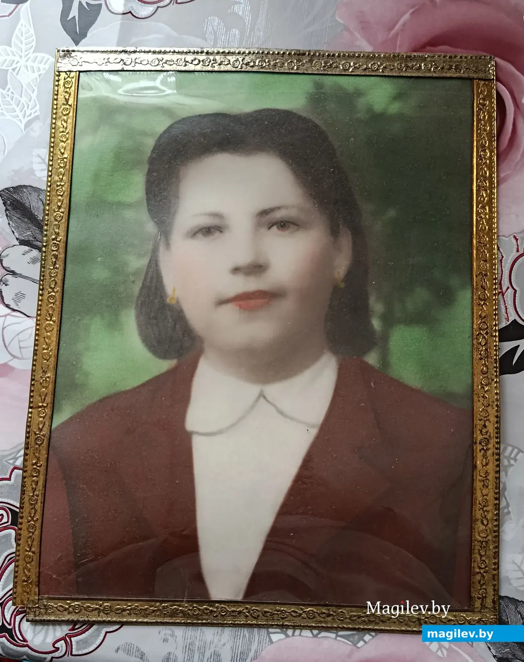 Любовь Степановна Хлань в молодости.