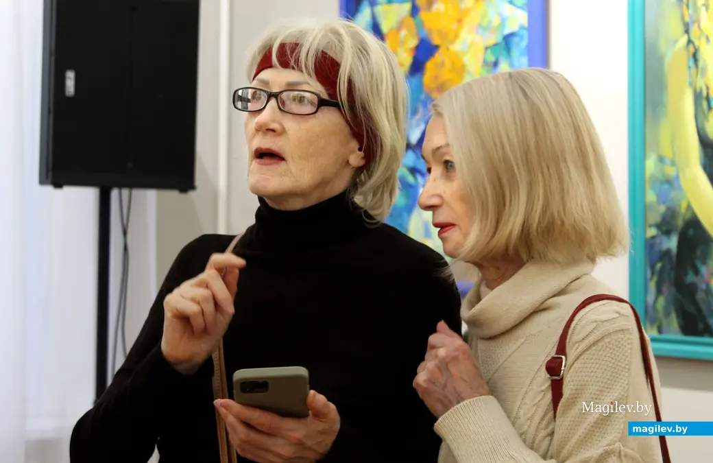 31 октября 2025 года. Могилев. Могилевский художественный музей имени Павла Масленикова. На выставке работ Галины Кононовой.