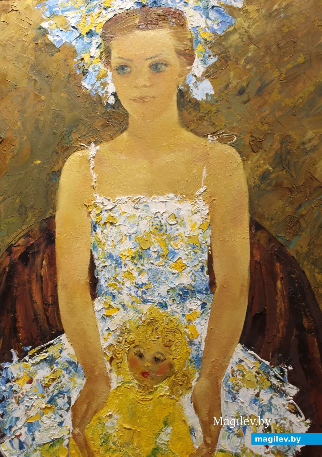 31 октября 2025 года. Могилев. Могилевский художественный музей имени Павла Масленикова. На выставке работ Галины Кононовой.