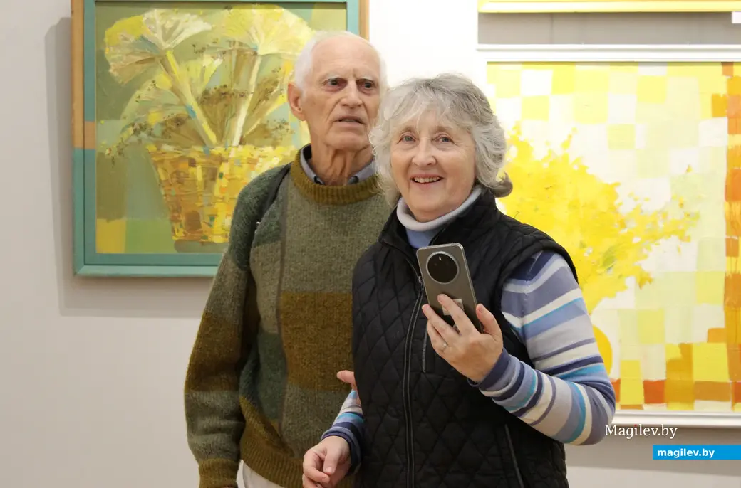 31 октября 2025 года. Могилев. Могилевский художественный музей имени Павла Масленикова. На выставке работ Галины Кононовой.