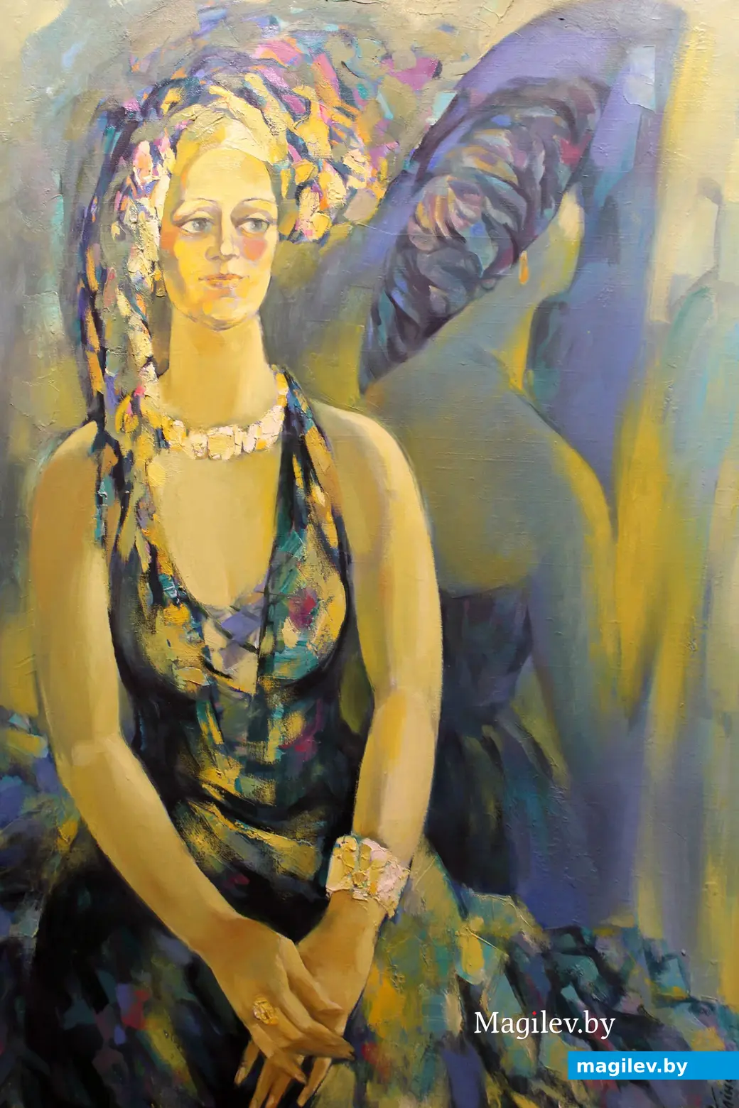 31 октября 2025 года. Могилев. Могилевский художественный музей имени Павла Масленикова. На выставке работ Галины Кононовой.