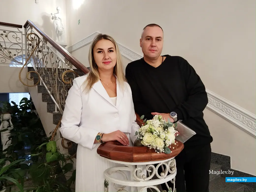 31.10.2025 г. Могилев, ЗАГС. Свадебная пара недели: Ольга и Сергей Ситниковы.