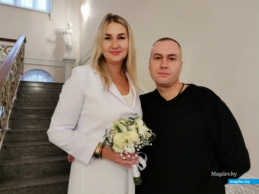 31.10.2025 г. Могилев, ЗАГС. Свадебная пара недели: Ольга и Сергей Ситниковы.