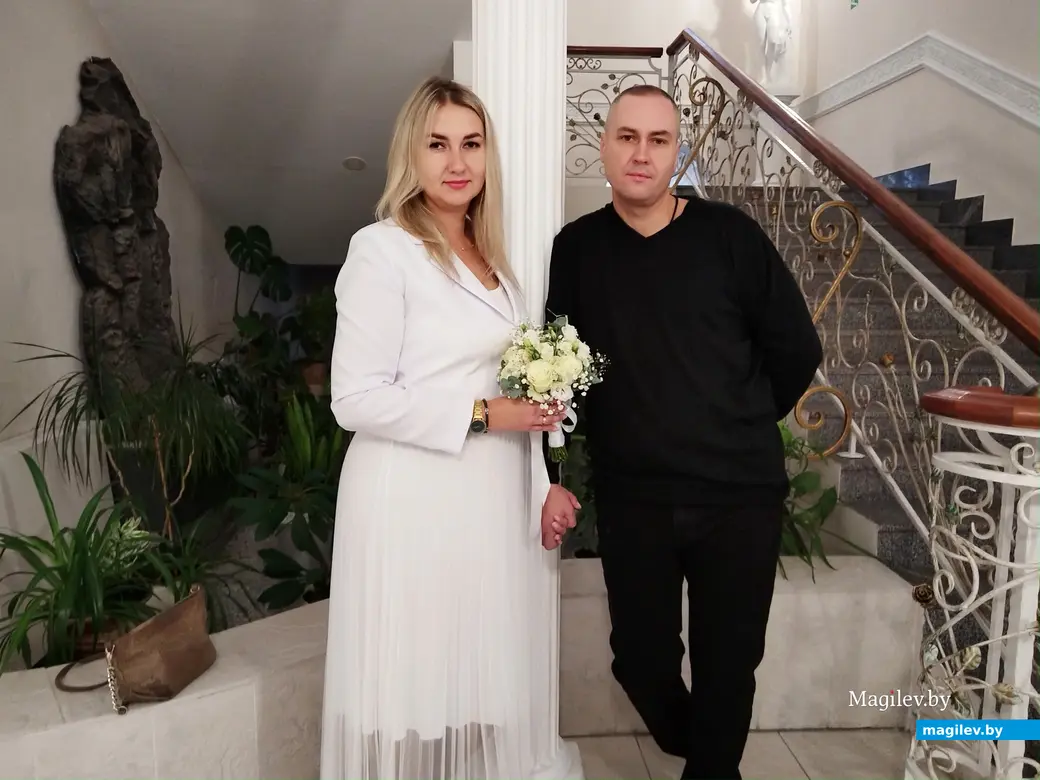 31.10.2025 г. Могилев, ЗАГС. Свадебная пара недели: Ольга и Сергей Ситниковы.