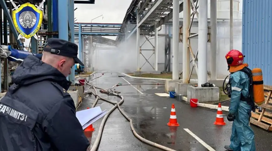 31 октября 2025 года. ЧП на ОАО «Беларуськалий». Фото: Следственный комитет.