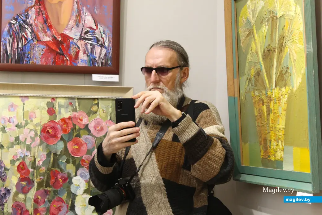 31 октября 2025 года. Могилев. Могилевский художественный музей имени Павла Масленикова. На выставке работ Галины Кононовой.