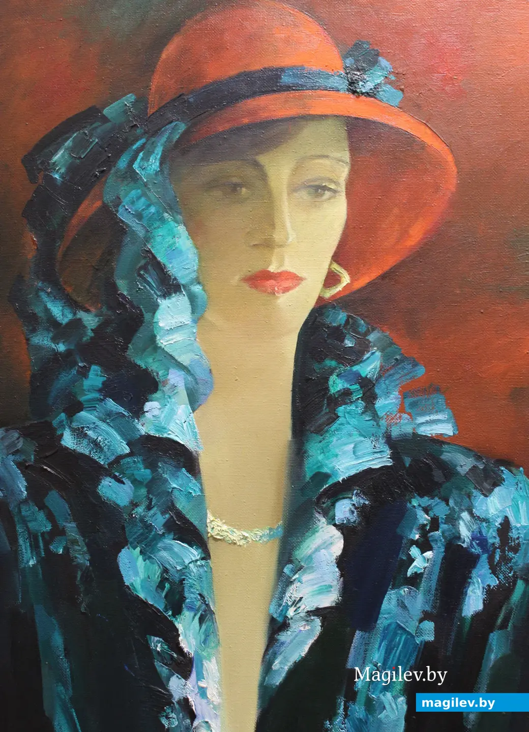 31 октября 2025 года. Могилев. Могилевский художественный музей имени Павла Масленикова. На выставке работ Галины Кононовой.