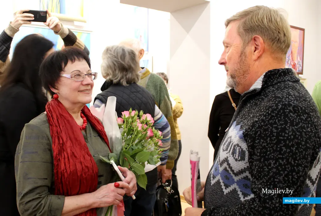 31 октября 2025 года. Могилев. Могилевский художественный музей имени Павла Масленикова. На выставке работ Галины Кононовой.