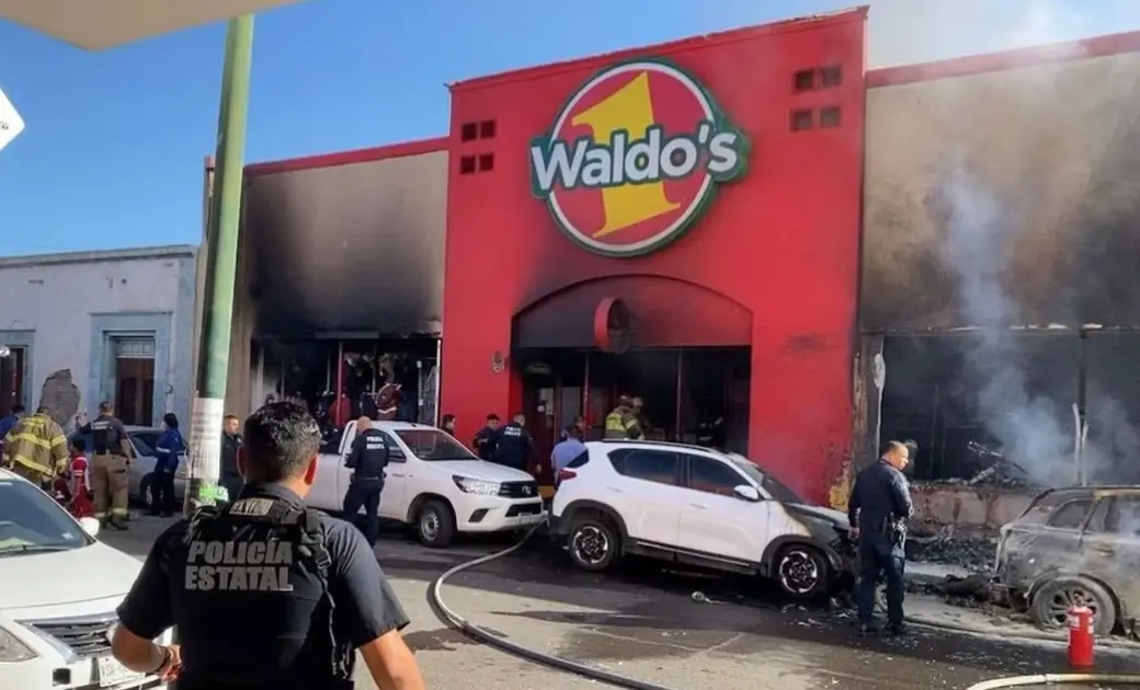 ЧП произошло в одном из магазинов местной сети Waldo. Фото: El Universal..