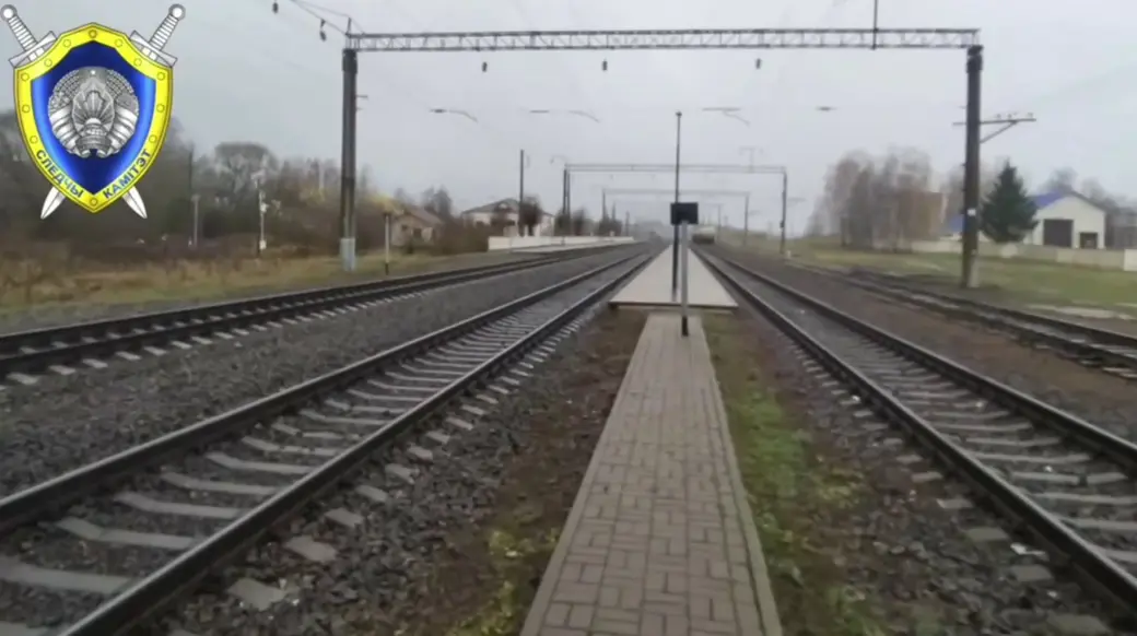 31.10.2025 г. Могилевчанин погиб под колесами поезда в Дубровенском районе. Скан с видео СК РБ