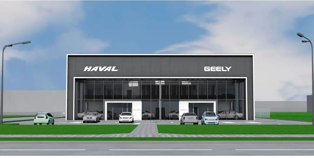 Автоцентр. Проектное решение.