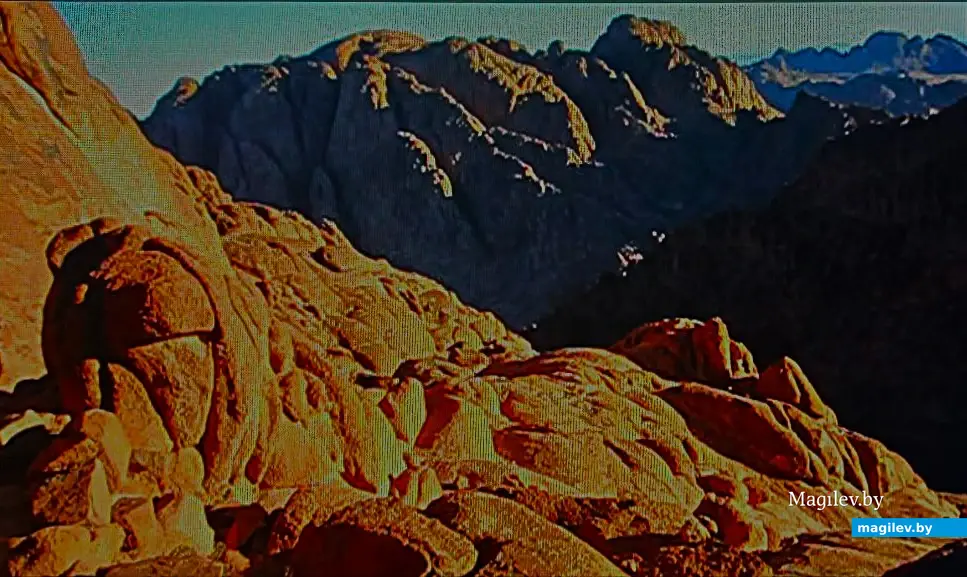 2008 год, Египет, Синай. Восхождение на гору Моисея.