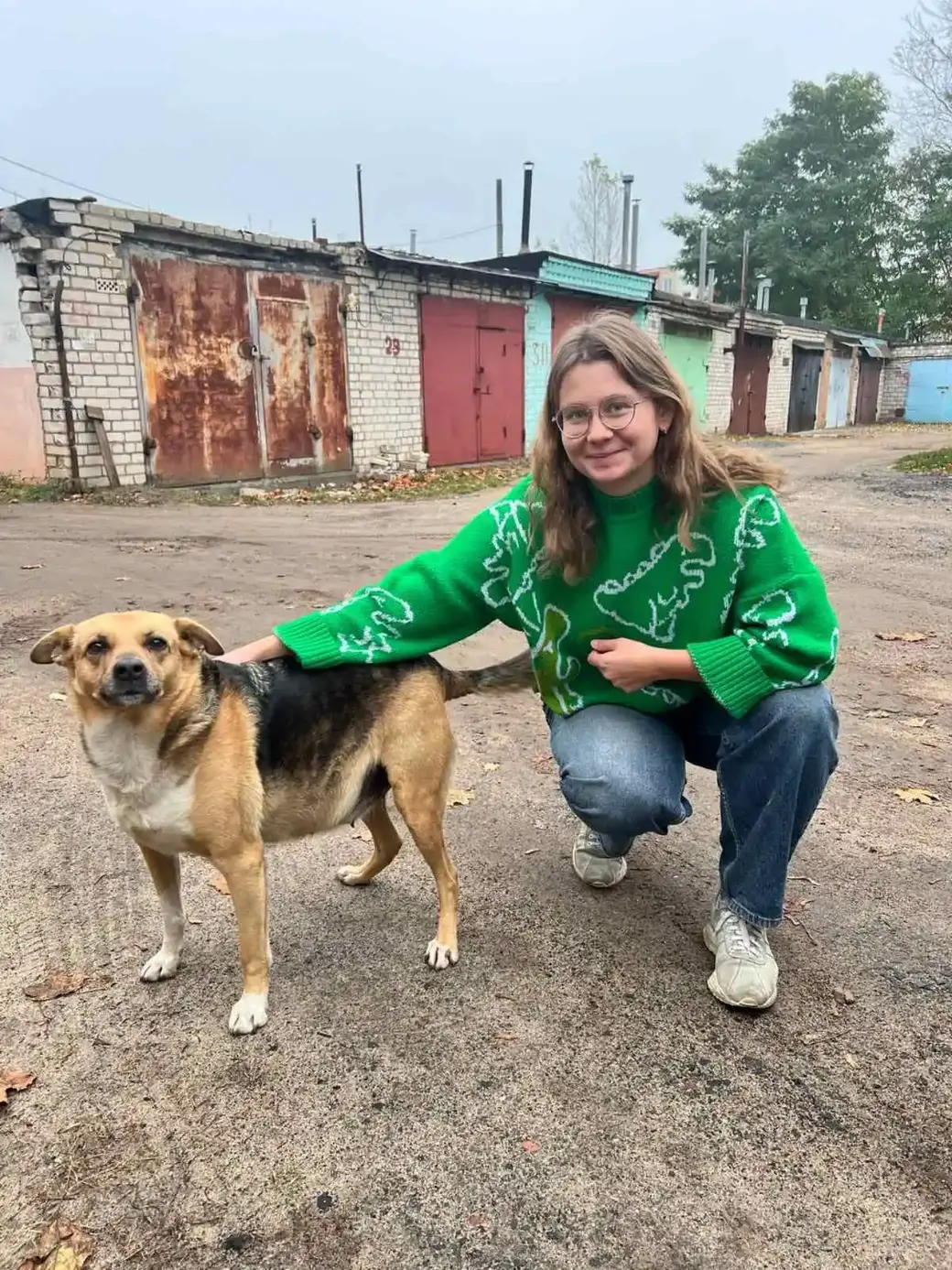 Ева с Найдой. Фото из архива героини публикации.