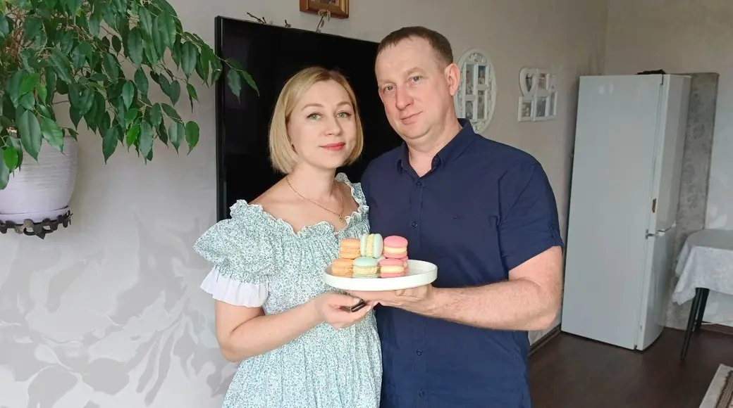 Бобруйск. Татьяна и Дмитрий Костян..