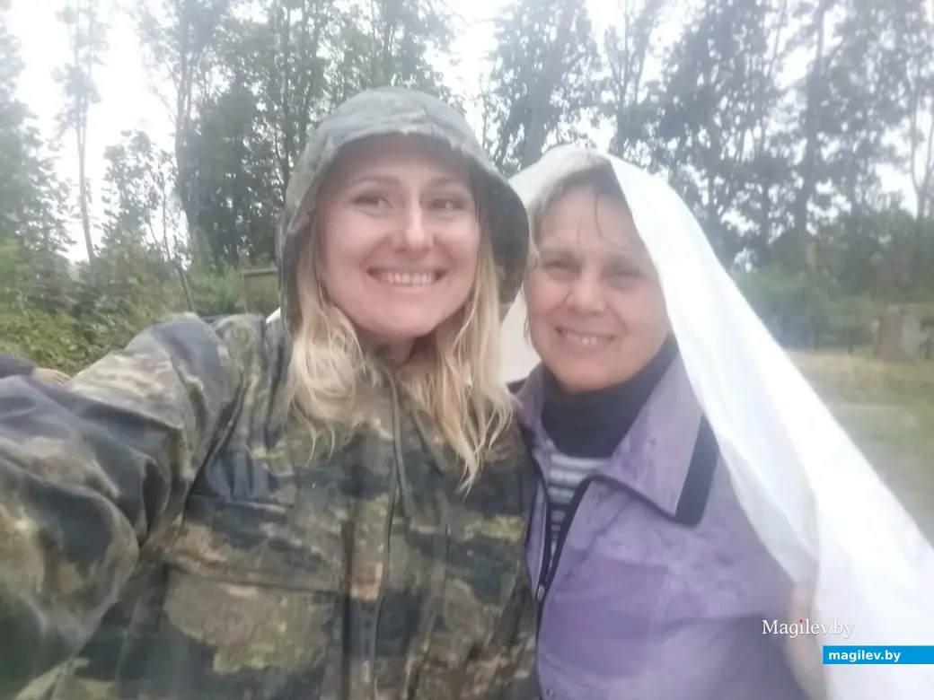 Семья тоже участвует в проекте: Галина Беляева и ее мама Елена Дмитриевна Вепринцева.