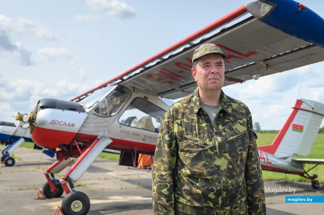 4.06.2025. Бобруйский аэроклуб. Авиационный техник Кирилл Мамедов