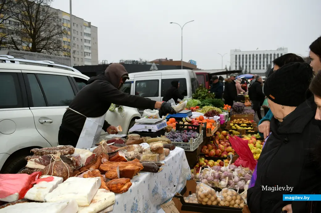 Бобруйск, 8 ноября 2025 года. Улица Горького. Сельскохозяйственная ярмарка «Золотая осень».
