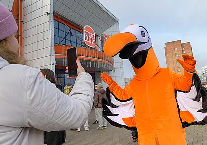 В Бобруйске на месте закрытого ресторана открылись сразу две точки фастфуда