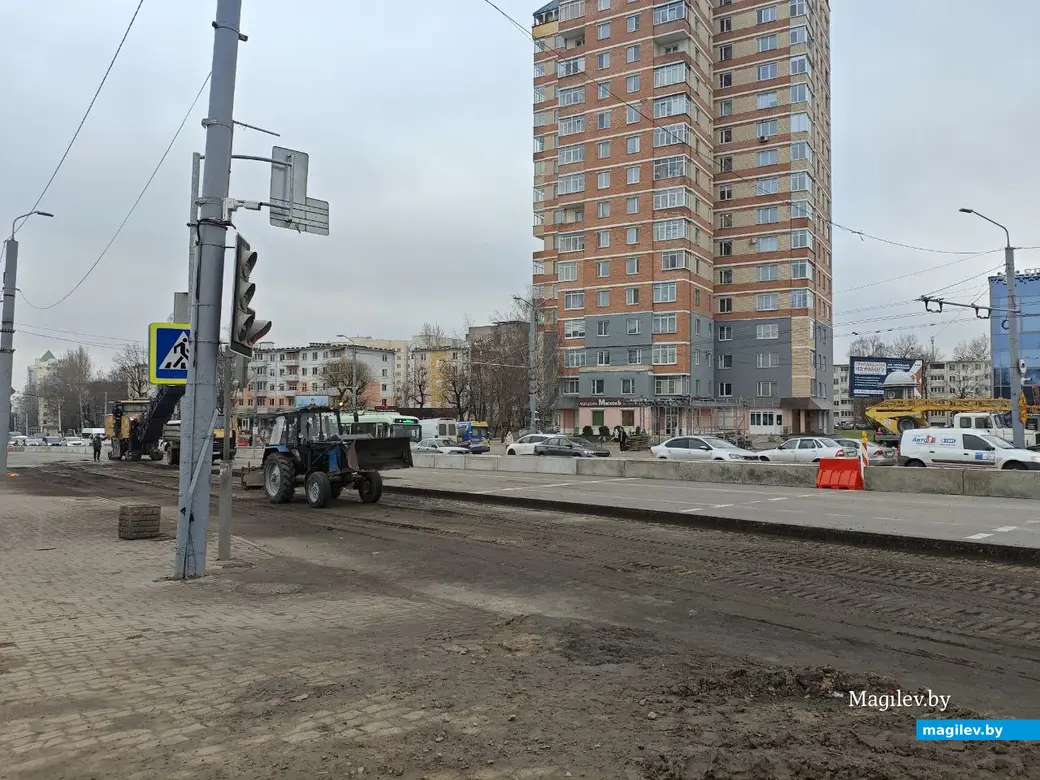 14 ноября 2025 года. Могилев. Проспект Мира.