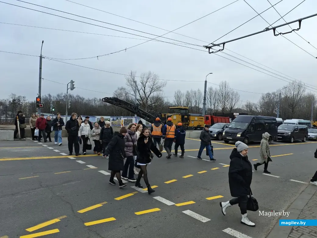 14 ноября 2025 года. Могилев. Проспект Мира.