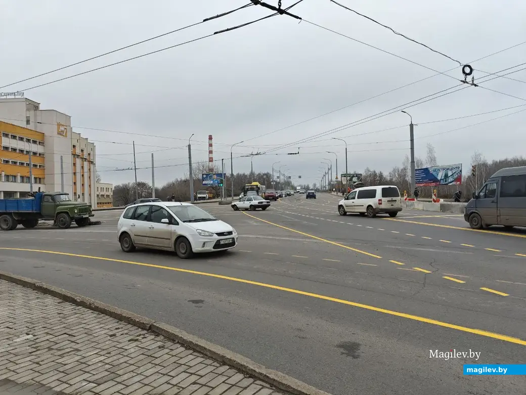 14 ноября 2025 года. Могилев. Проспект Мира.