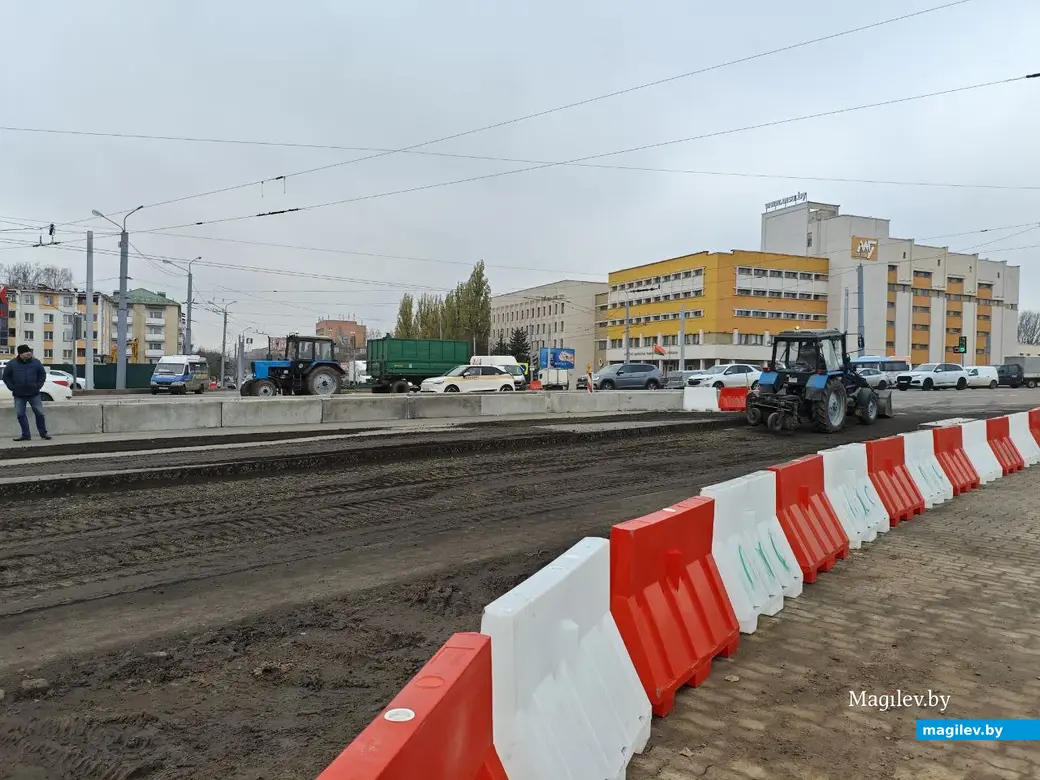 14 ноября 2025 года. Могилев. Проспект Мира.