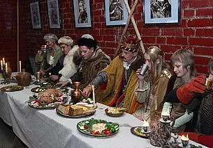 На выставке «Кухня Средневековья» в Лидском замке будут устраивать дегустации
