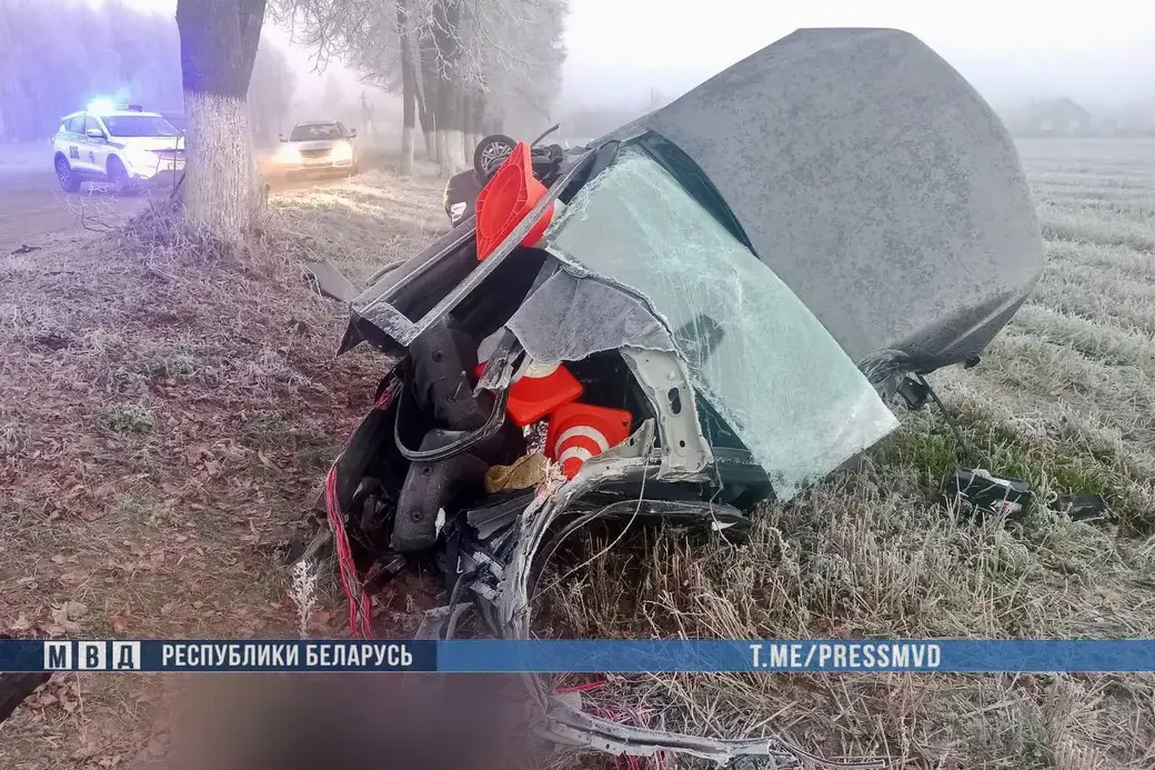 16 ноября 2025 года. ДТП в агрогородке Неглюбка Ветковского района Гомельской области.