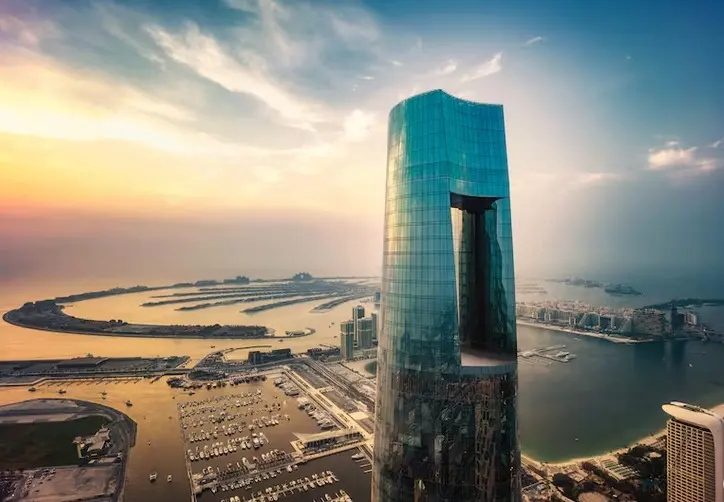 Отель Ciel Dubai Marina. Фото: The National.