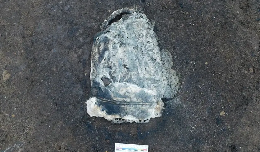 Оплавленную канистру нашли на месте происшествия. Фото: СК РБ