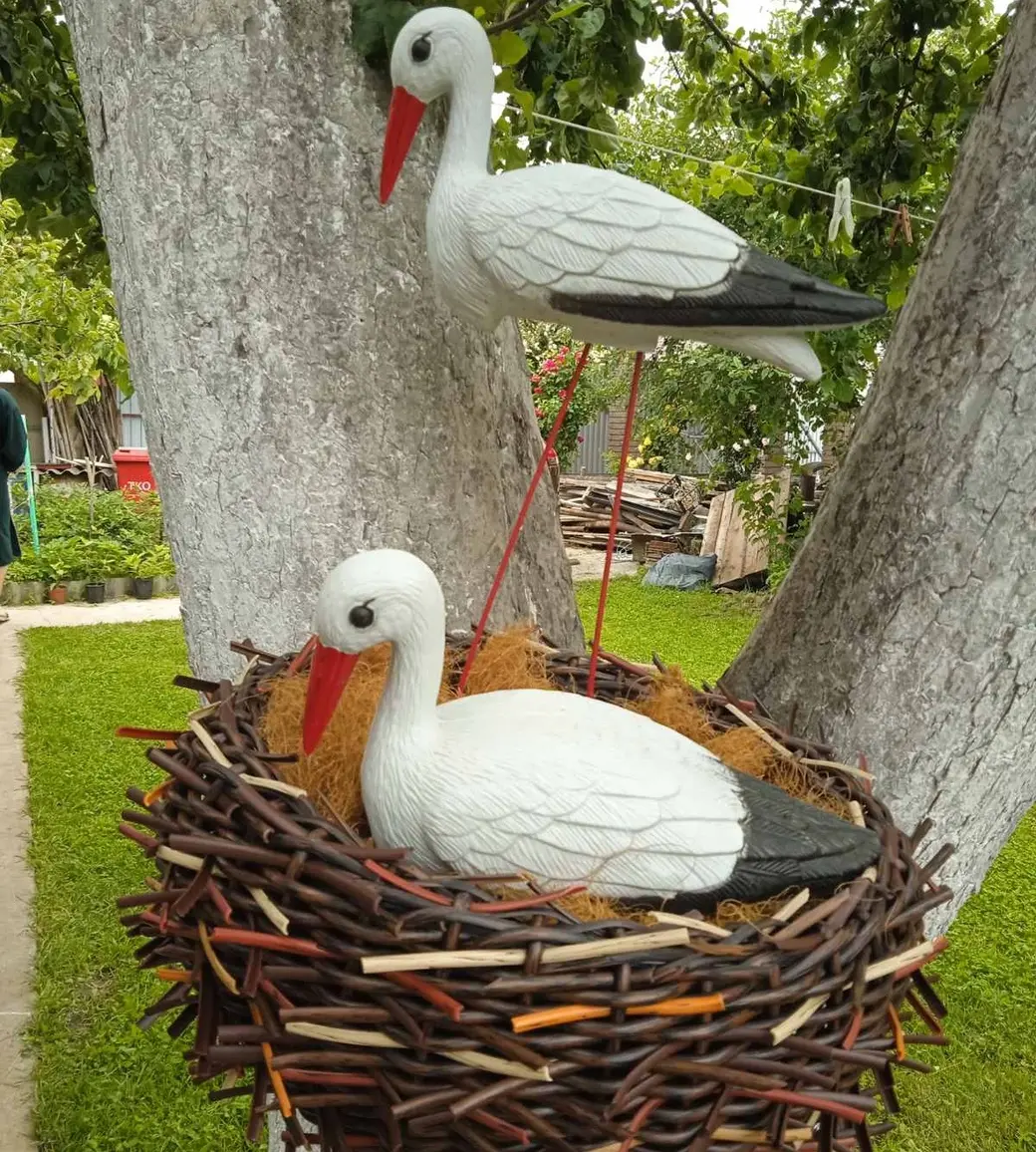 Бобруйск. Изделия из искусственного ротанга Марии Владимировны Березовской.