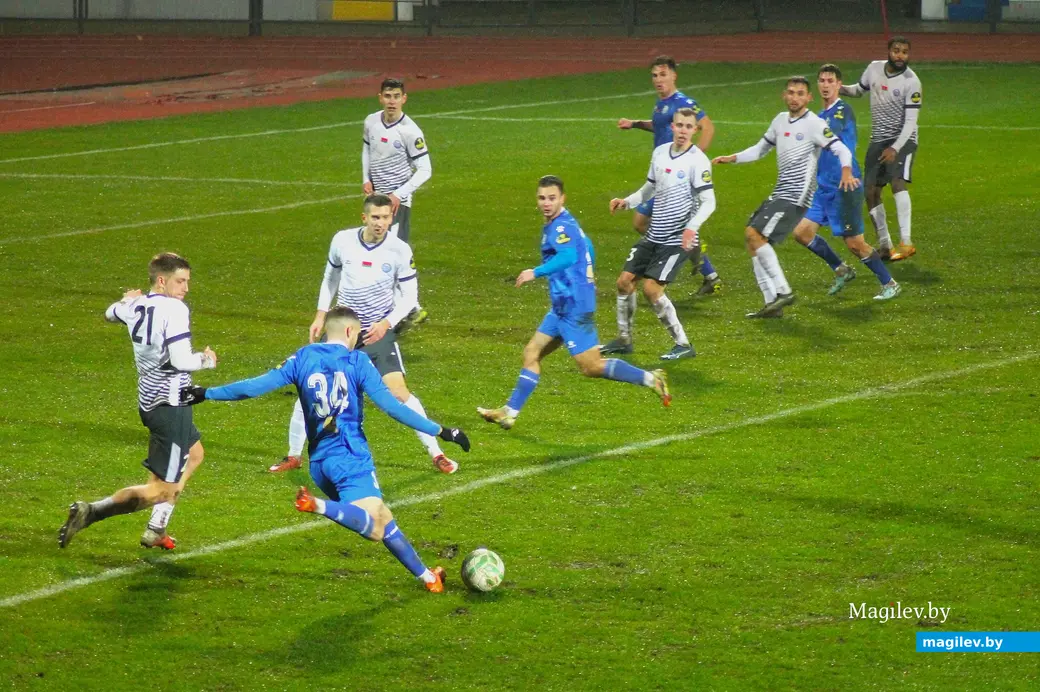 17.11.2025. Могилев, стадион «Спартак». Фрагмент игры «Днепр» – «Орша».