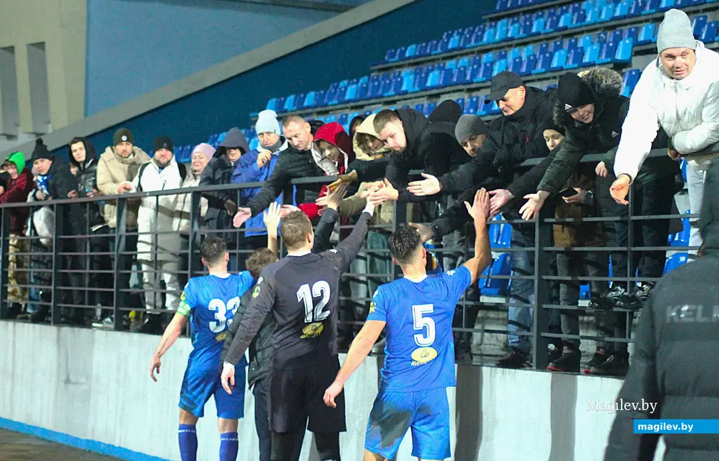 17.11.2025. Могилев, стадион «Спартак». Фрагмент игры «Днепр» – «Орша».