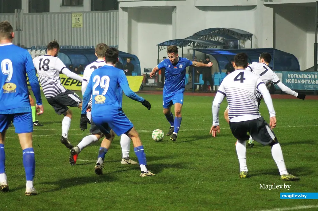 17.11.2025. Могилев, стадион «Спартак». Фрагмент игры «Днепр» – «Орша».