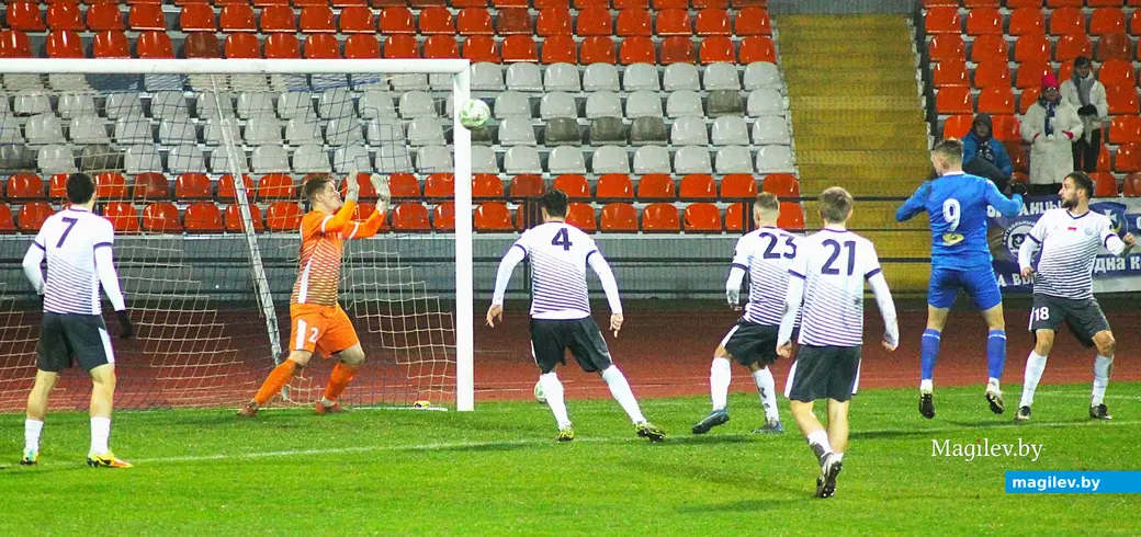 17.11.2025. Могилев, стадион «Спартак». Фрагмент игры «Днепр» – «Орша».