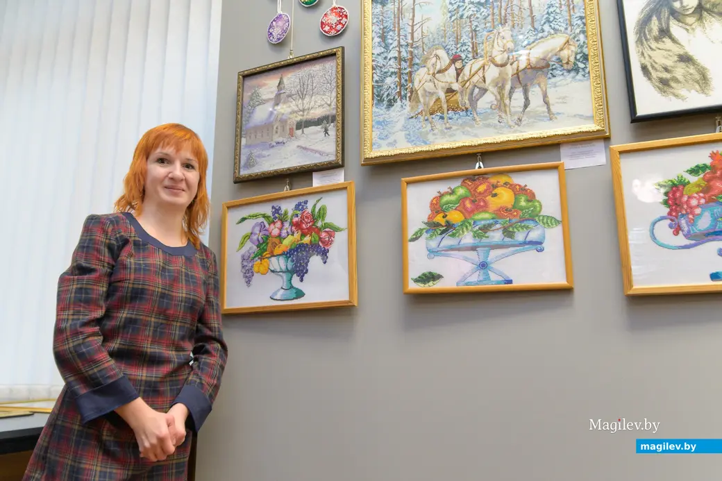 20.11.2025. Бобруйский художественный музей. Торжественное открытие выставки работ людей с инвалидностью «Мастерство без границ»: искусство, объединяющее мир». Ирина