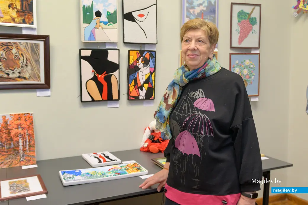 20.11.2025. Бобруйский художественный музей. Торжественное открытие выставки работ людей с инвалидностью «Мастерство без границ»: искусство, объединяющее мир». Анна