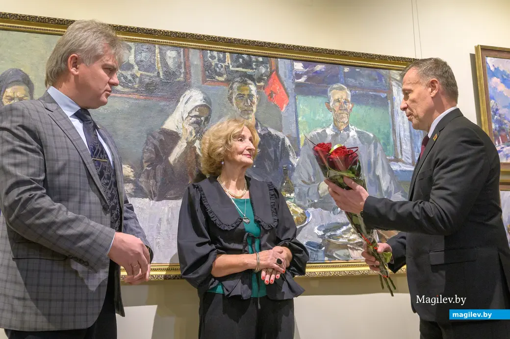 21.11.2025. Бобруйский художественный музей. Выставка работ художника Абрама Рабкина «Город, в котором я остался», приуроченная к 100-летию со дня его рождения,