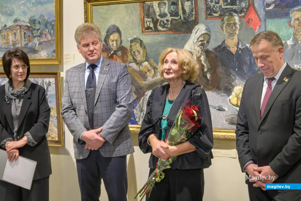 21.11.2025. Бобруйский художественный музей. Выставка работ художника Абрама Рабкина «Город, в котором я остался», приуроченная к 100-летию со дня его рождения,