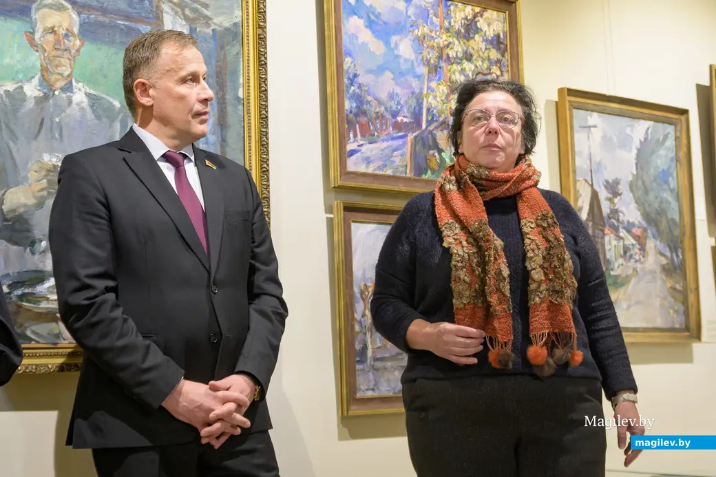 21.11.2025. Бобруйский художественный музей. Выставка работ художника Абрама Рабкина «Город, в котором я остался», приуроченная к 100-летию со дня его рождения,