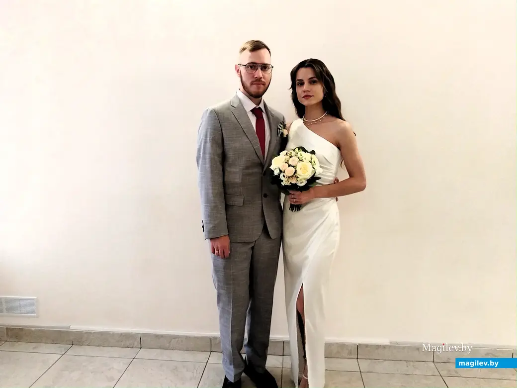 21.11.2025 г. Могилев, ЗАГС. Свадебная пара недели: Яна и Андрей Беленковы.