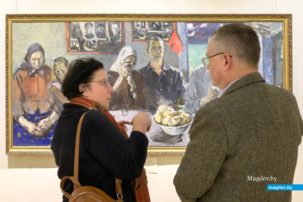 21.11.2025. Бобруйский художественный музей. Выставка работ художника Абрама Рабкина «Город, в котором я остался», приуроченная к 100-летию со дня его рождения,