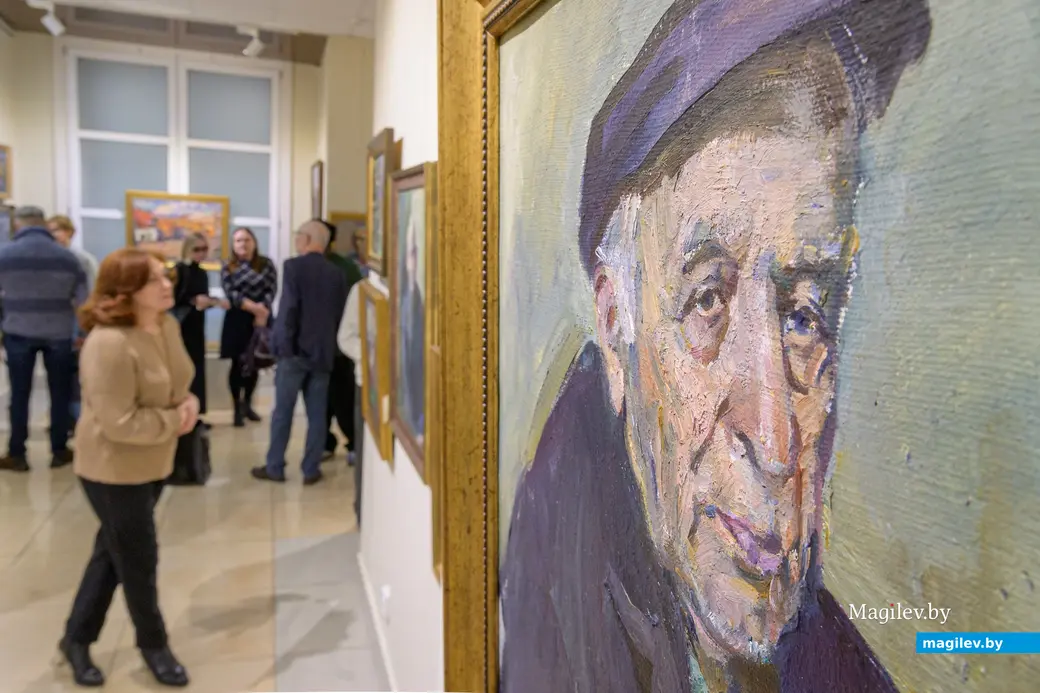 21.11.2025. Бобруйский художественный музей. Выставка работ художника Абрама Рабкина «Город, в котором я остался», приуроченная к 100-летию со дня его рождения,
