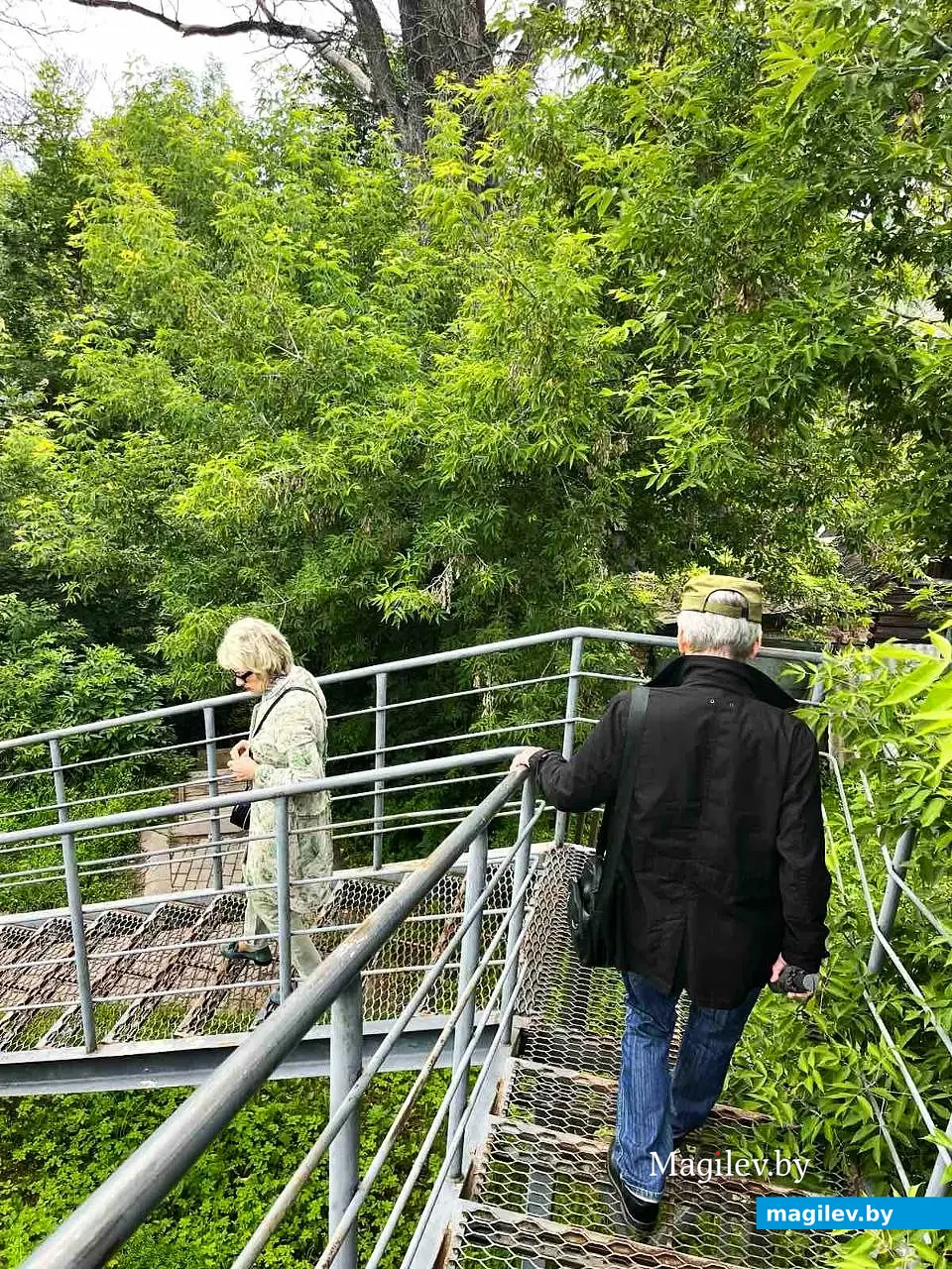 2025 год, Могилев, спуск к месту нашей тусовки 50-летней давности.