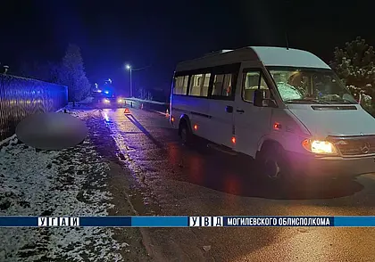 Смертельное ДТП под Могилевом: автомобиль совершил наезд на пешехода