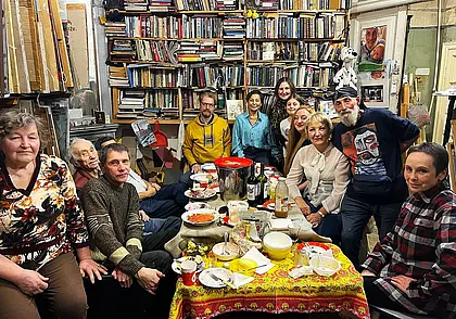 Бывший могилевчанин Борис Борщ: два топора и дюжина ложек