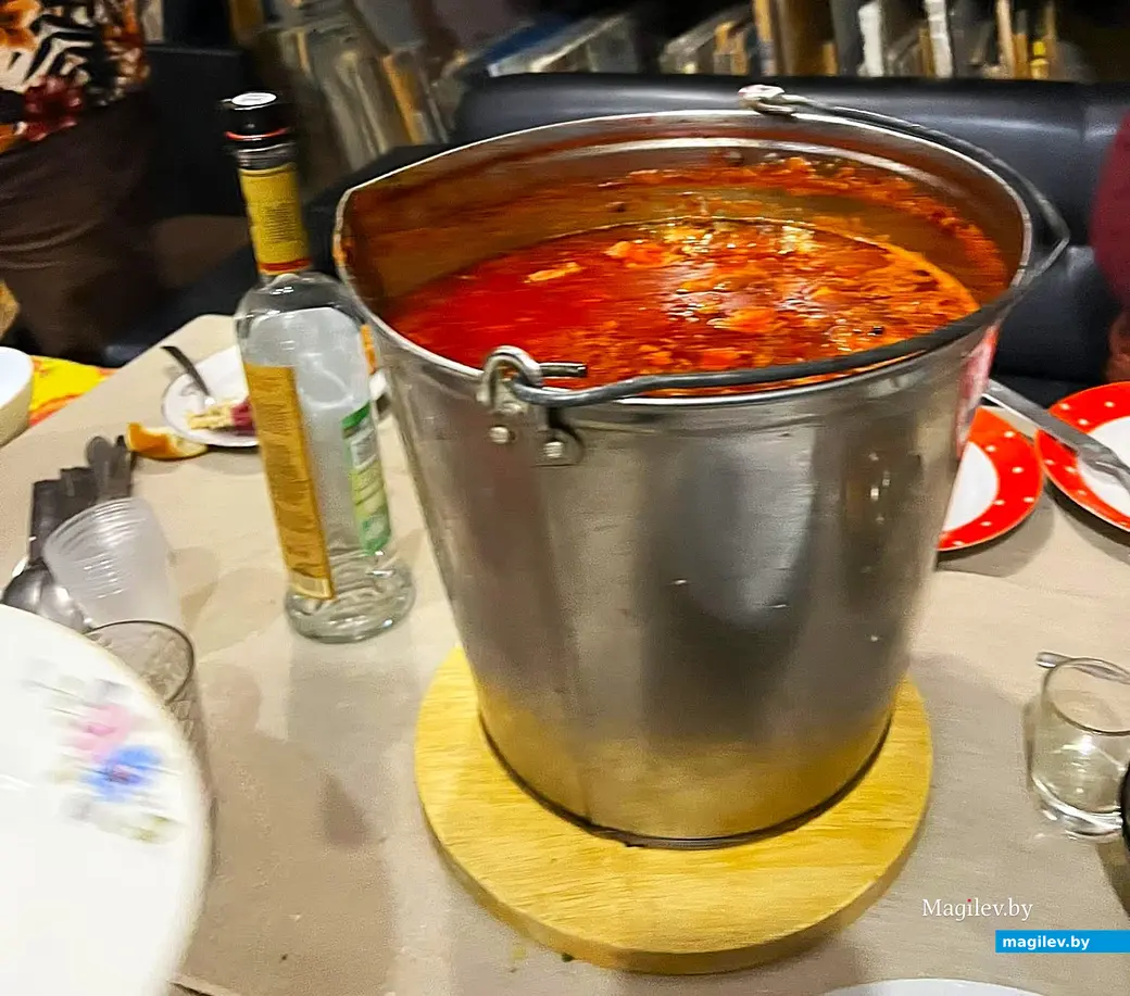 23.11.2025, Санкт-Петербург. Борис Борщ и его борщ.